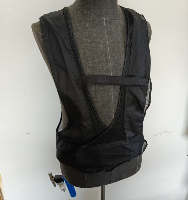 Senjoy Vortex Tube Cooling Vest med luftkompressor för metallurgi, smide, varv, svetsning, petroleumpanna, fabrik, sandblästring