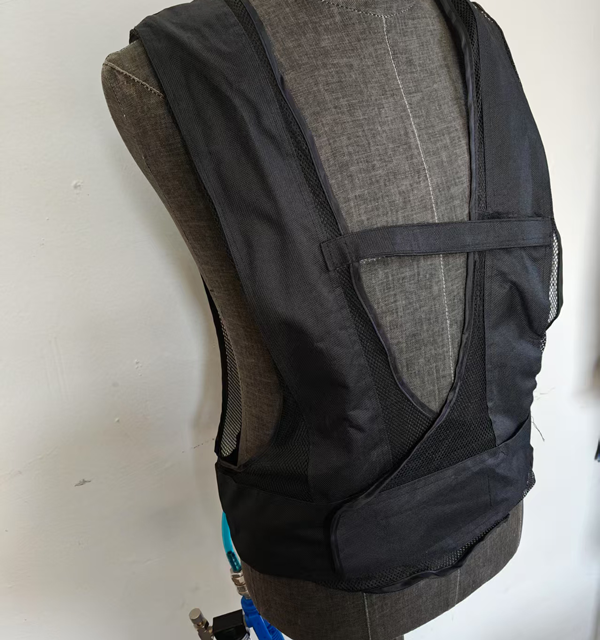 Senjoy Vortex Tube Cooling Vest med luftkompressor för metallurgi, smide, varv, svetsning, petroleumpanna, fabrik, sandblästring