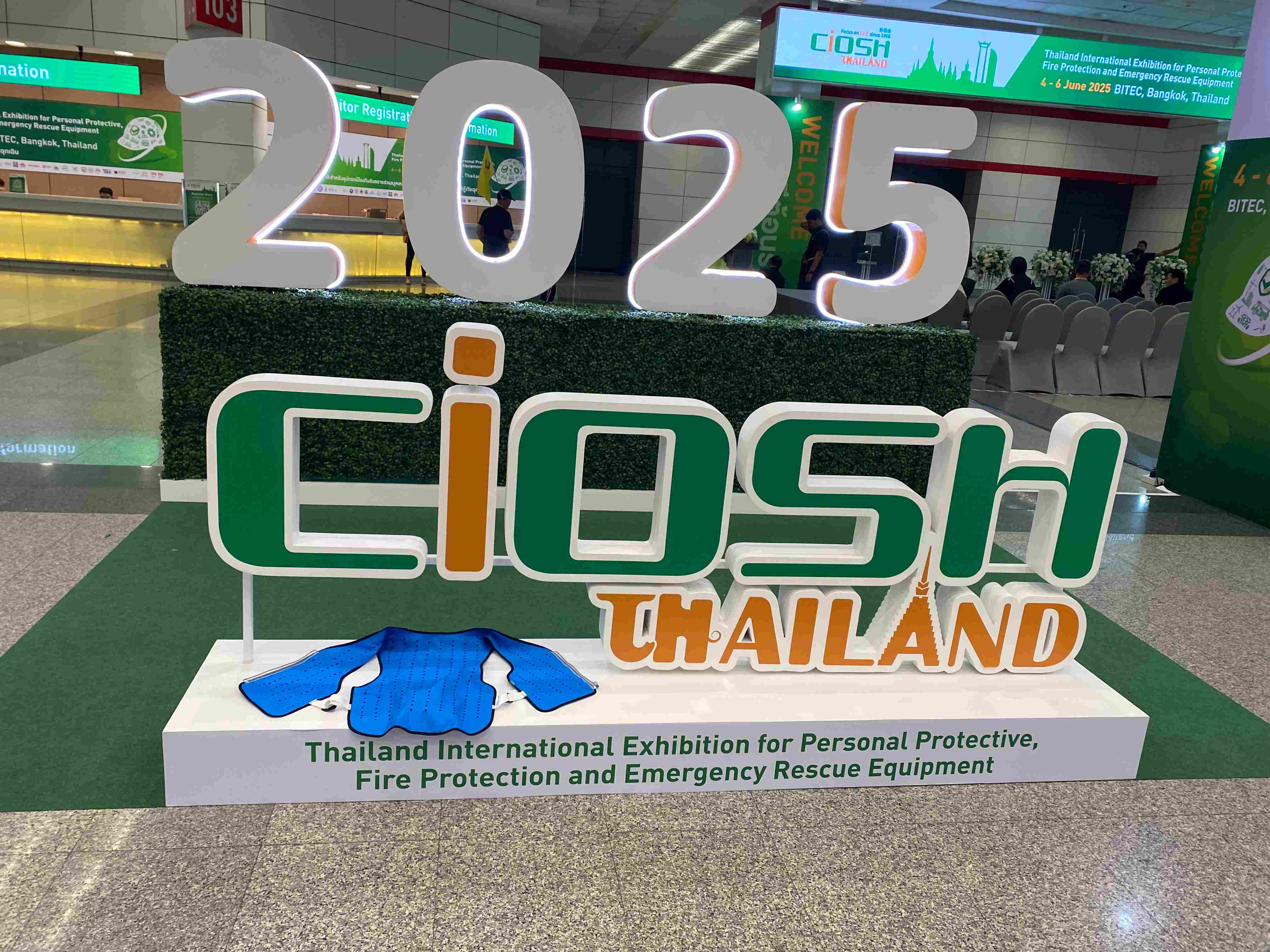 Suzhou SenJoy Cooling Clothing avslutar framgångsrik utställning på Thailand Safety Expo 2025