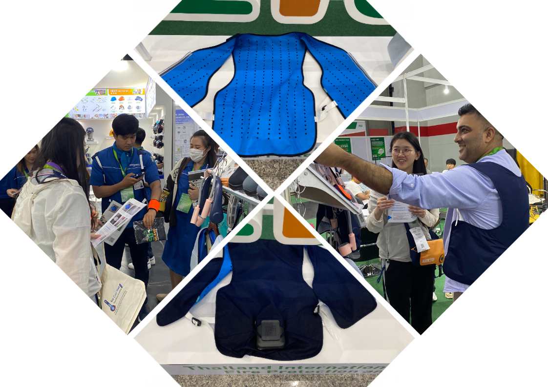 Suzhou SenJoy Cooling Clothing avslutar framgångsrik utställning på Thailand Safety Expo 2025